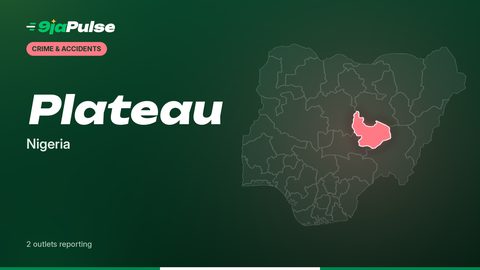 9jaPulse graphic: map of Nigeria highlighting Plateau, Nigeria