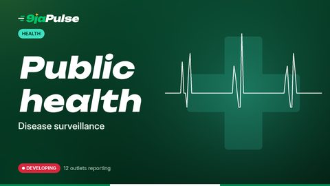 9jaPulse graphic: Public health, Disease surveillance – health illustration (abstract)