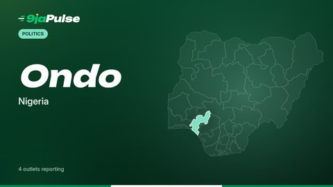 9jaPulse graphic: map of Nigeria highlighting Ondo, Nigeria