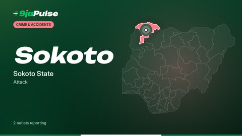 9jaPulse graphic: map of Nigeria highlighting Sokoto, Sokoto State