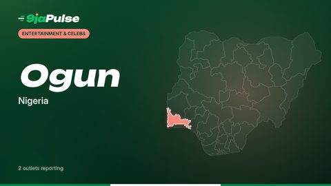 9jaPulse graphic: map of Nigeria highlighting Ogun, Nigeria