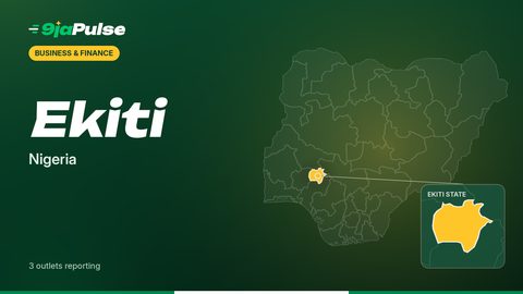 9jaPulse graphic: map of Nigeria highlighting Ekiti, Nigeria