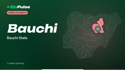9jaPulse graphic: map of Nigeria highlighting Bauchi, Bauchi State