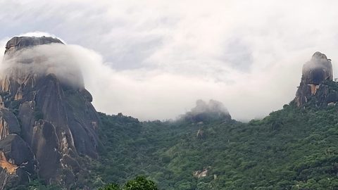 Adamawa State, Nigeria – This is a road side view of a mountain in Hong LGA in Adamawa state Nigeria