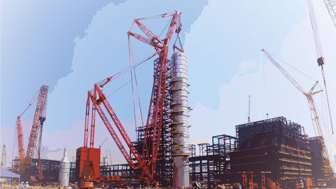 Dangote Refinery, Nigeria – World's largest crude distillation column at the Dangote refinery