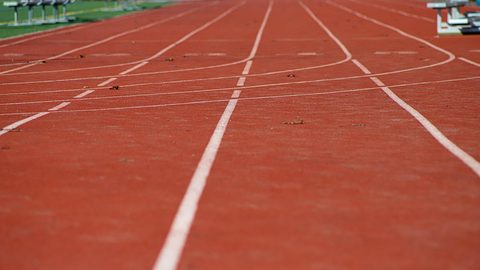 Illustrative photo: track, race, perspective
